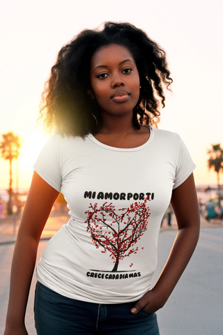 "Mi amor por ti crece"