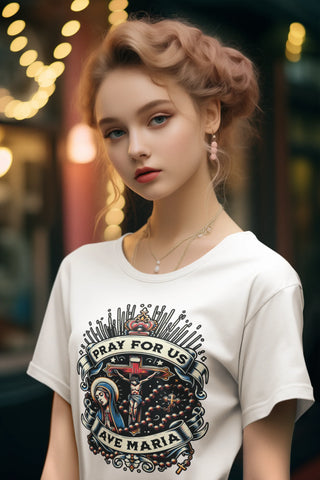 "Ruega por nosotros"