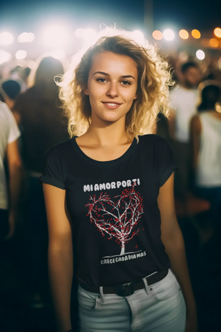 "Mi amor por ti crece cada día mas"